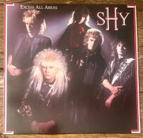 SHY „Excess All Areas“ VINYL LP RAR TONY MILLS AOR MHR MINT!