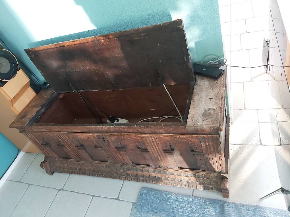 Cassapanche: Aufbewahrungsbox Truhe Vintage – Usato da Stalden (Sarnen) venduto da chr_s5xx 3