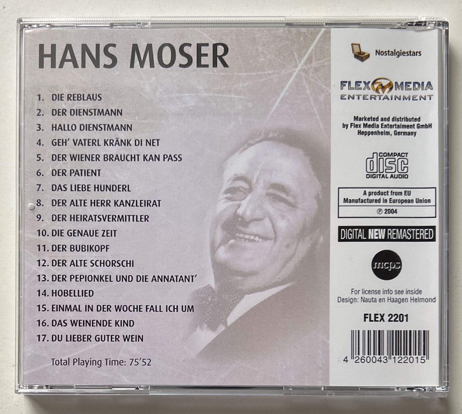 CD: Hans Moser / Das Beste von Hans Moser – Usato da Näfels venduto da rottabi 1