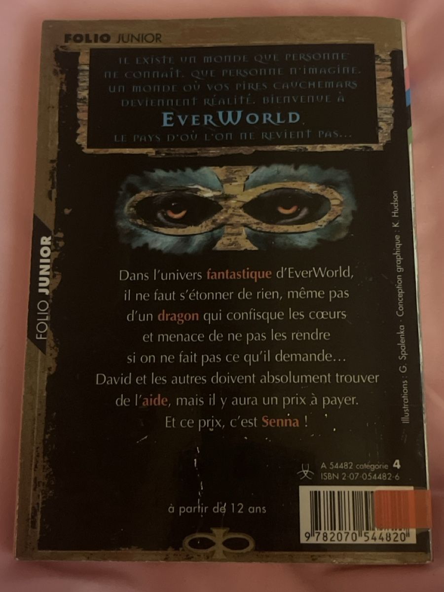 Bücher: Everworld, le destructeur - K.A. Applegate, Folio Junior – Gebraucht aus Erde von des_f5d6 1