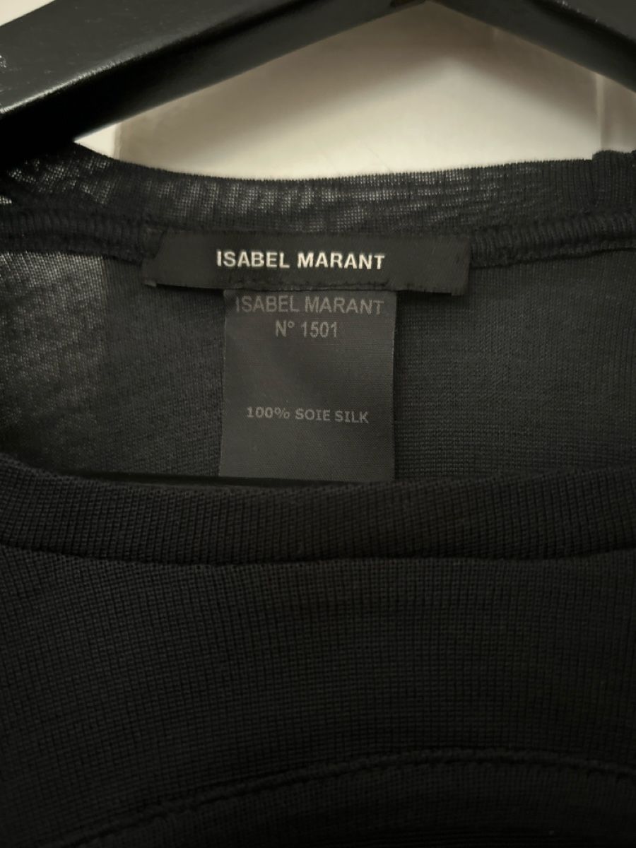 Isabel Marant Tops: Isabel Marant Black Silk Longsleeve Top XS – Neu (gemäss Beschreibung) aus Genève von TreasureChest 1