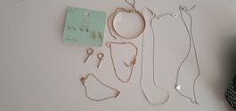 Schmuckset Damen - Halsketten, Armbänder & Ohrringe
