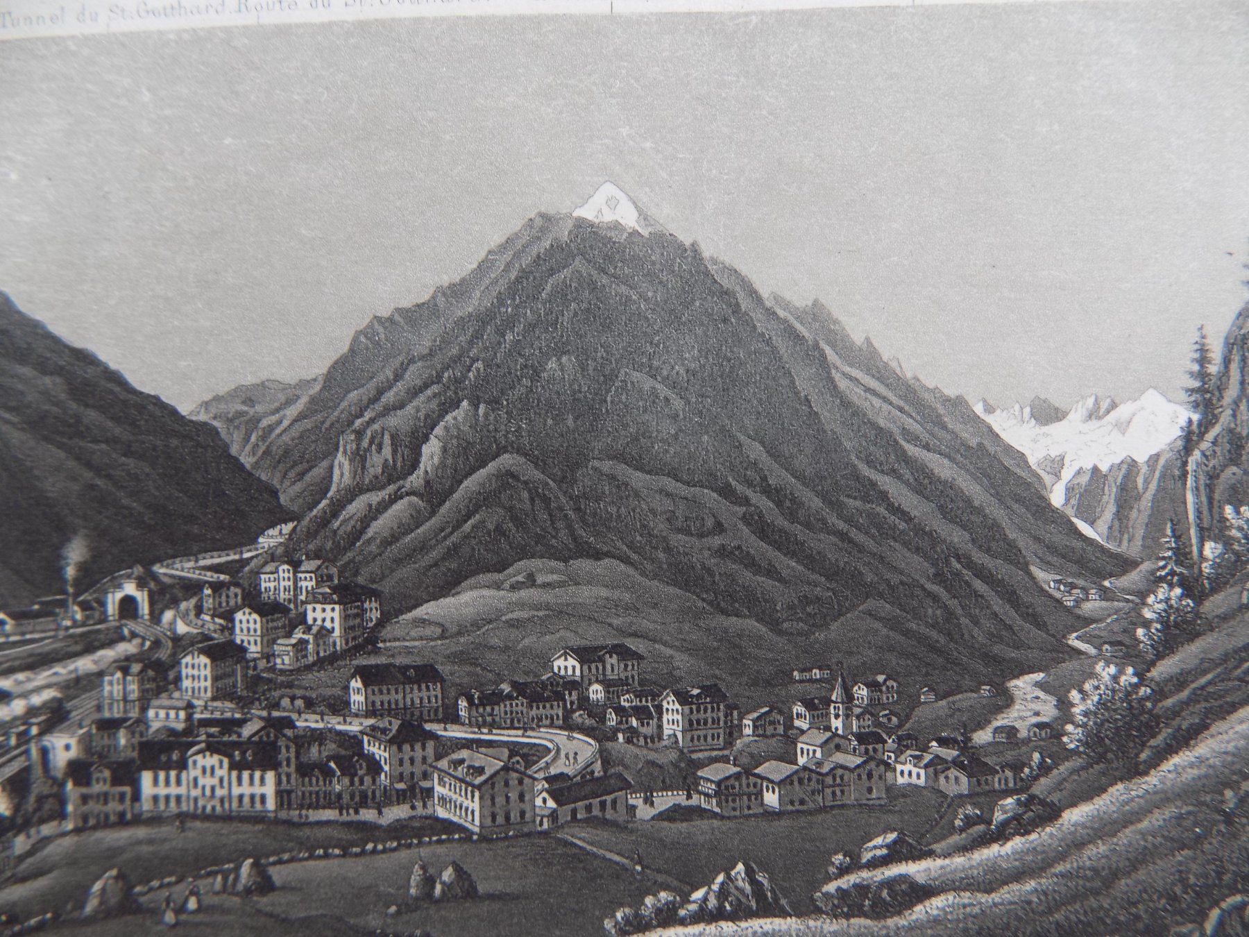 Gravures: Göschenen Gotthard – D'occasion à Risch par Rischli15 5