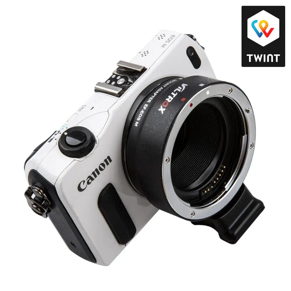 Canon Adattatori foto: Autofocus adaptateur Canon EF EF-S vers EOS-M – Nuovo e nell'imballaggio originale da Saignelégier venduto da Photo-discount 2