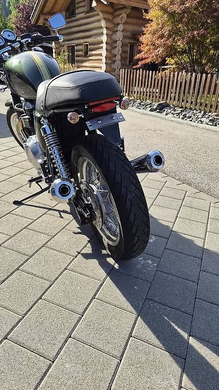 Route: Triumph Thruxton 900 EFI – D'occasion à Zollbrück par Brumi08 3