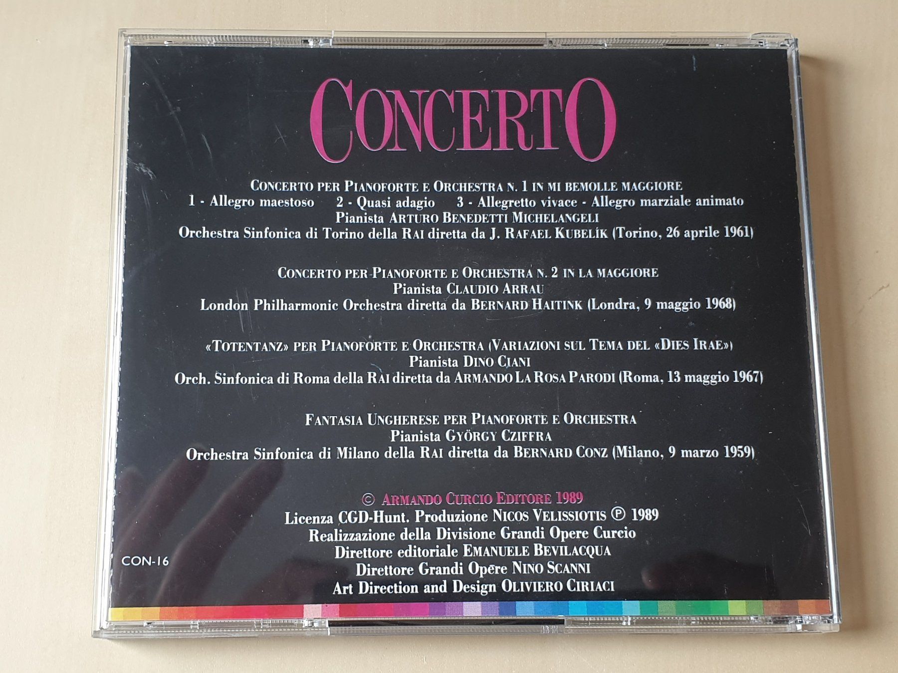 CD: Liszt Concerto – Usato da Stansstad venduto da collectorsshop 1