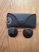 Ray-Ban Sonnenbrille, Gold, Top Zustand round metal