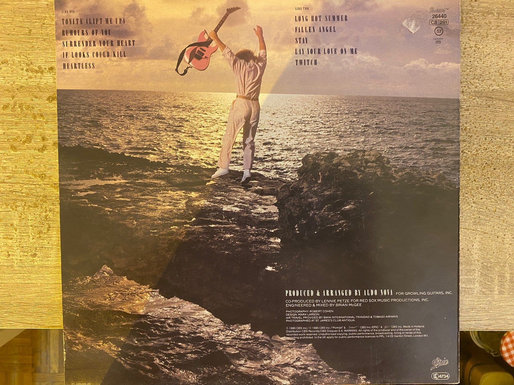 Dischi in vinile: Aldo Nova : Twitch – Usato da Clarens venduto da Surcouf91 1