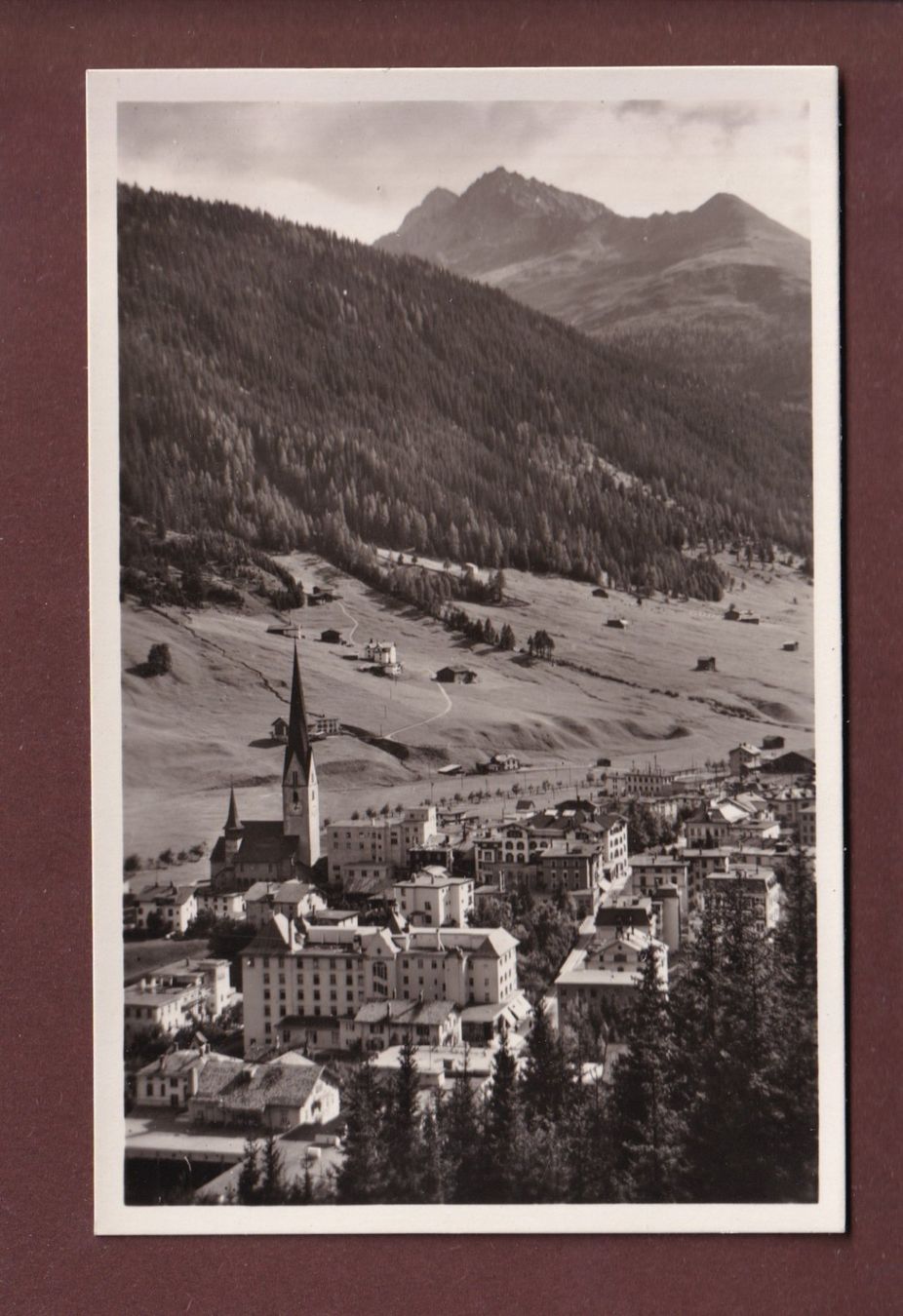 Cartoline postali: DAVOS-PLATZ – Usato da Pully venduto da nicecards