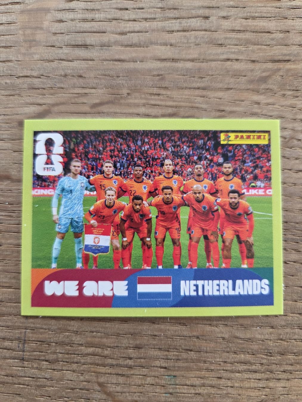 Panini Carte collezionabili: Panini Sticker 2026 NED 13 – Nuovo (secondo la descrizione) da Luzern venduto da .Skylake.