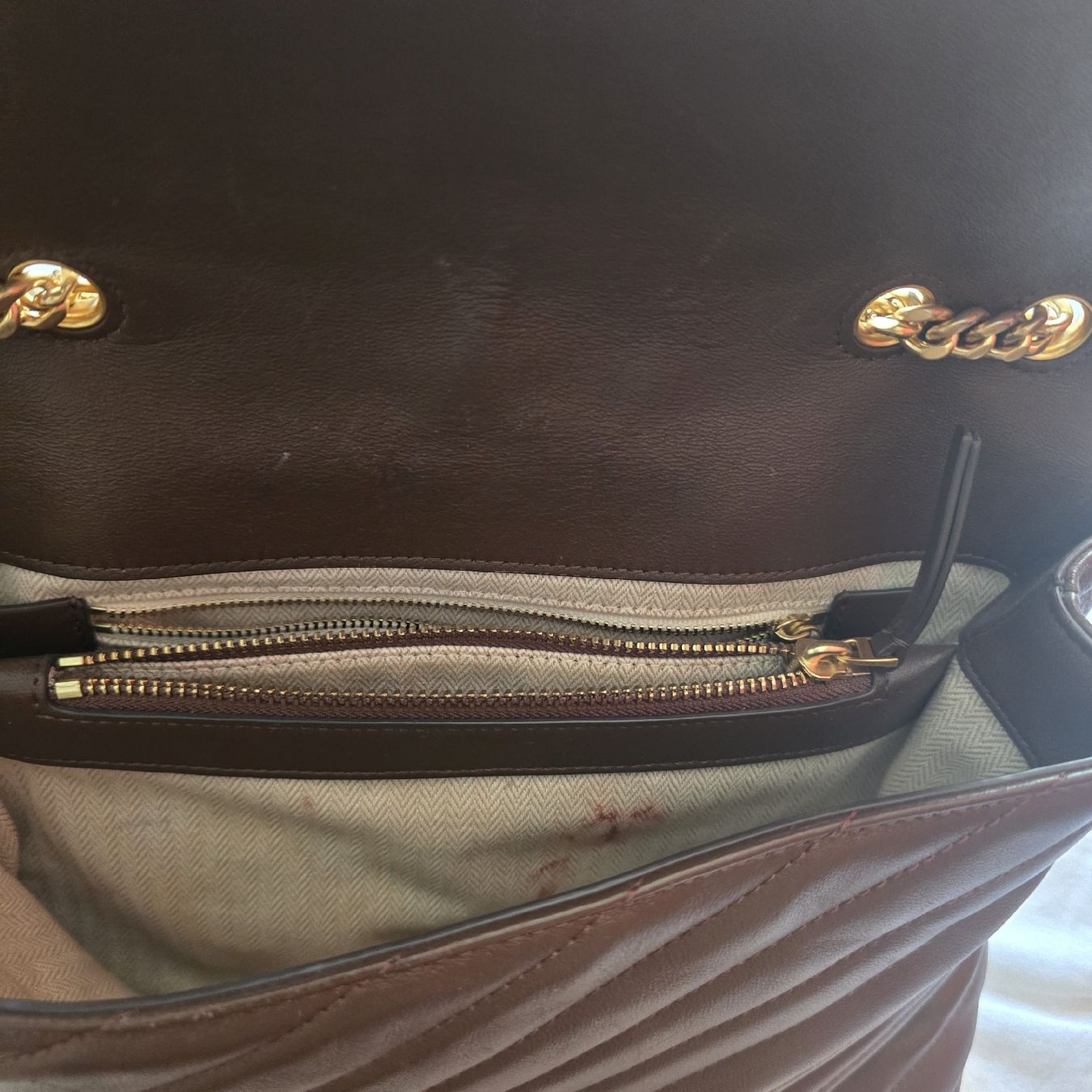 Tory Burch Taschen für Damen: Tory Burch Brown Snholder Bag – Gebraucht aus Genève von pki_p8bz 1