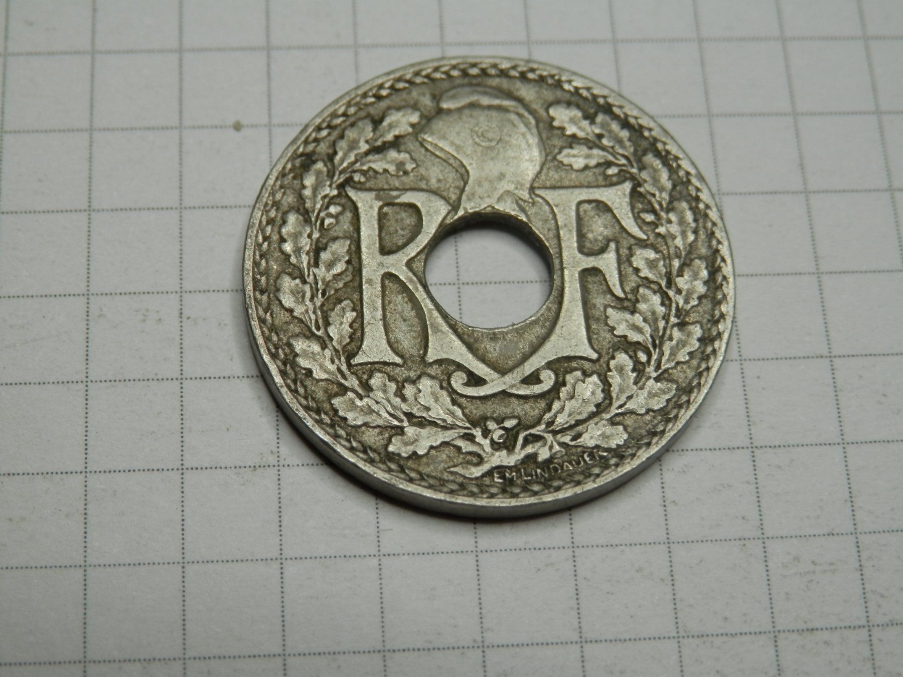 Tutti le monete: Frankreich 10 Centimes, 1923 – Usato da Weiach venduto da weiach81 1