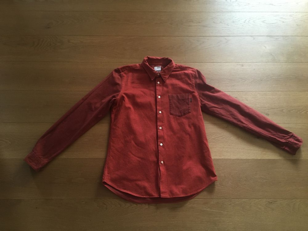 Chemise Paul Smith Motifs Cœurs Taille L (18/45) - Occasion Très Bon état, Coupe Regular, Style Boutonné