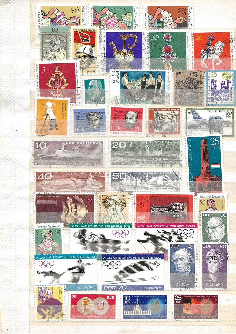 Tous les timbres: DDR 1969 ... – D'occasion à Sion par PierreP01 2