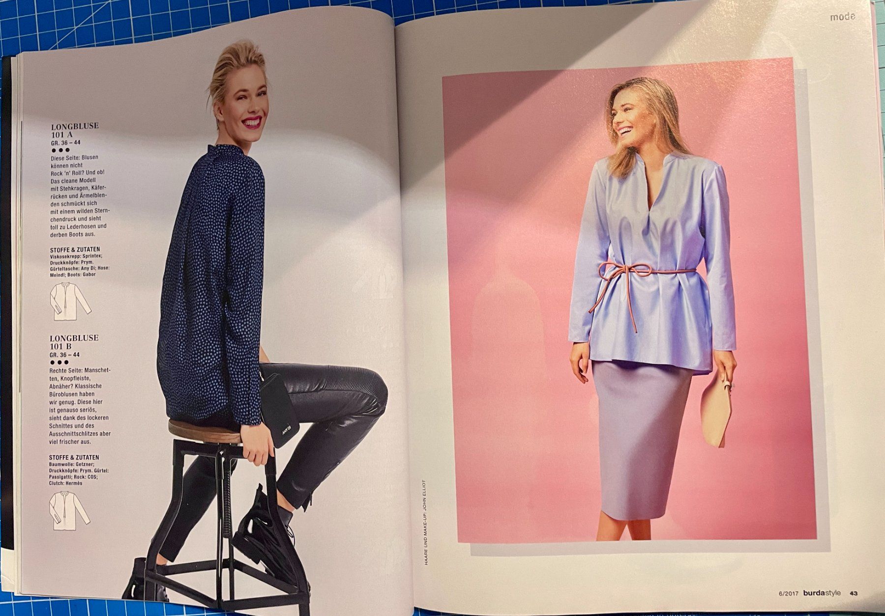 Cartamodelli: Burda Style 06/2017 – Usato da Neuendorf venduto da Knopfi 8