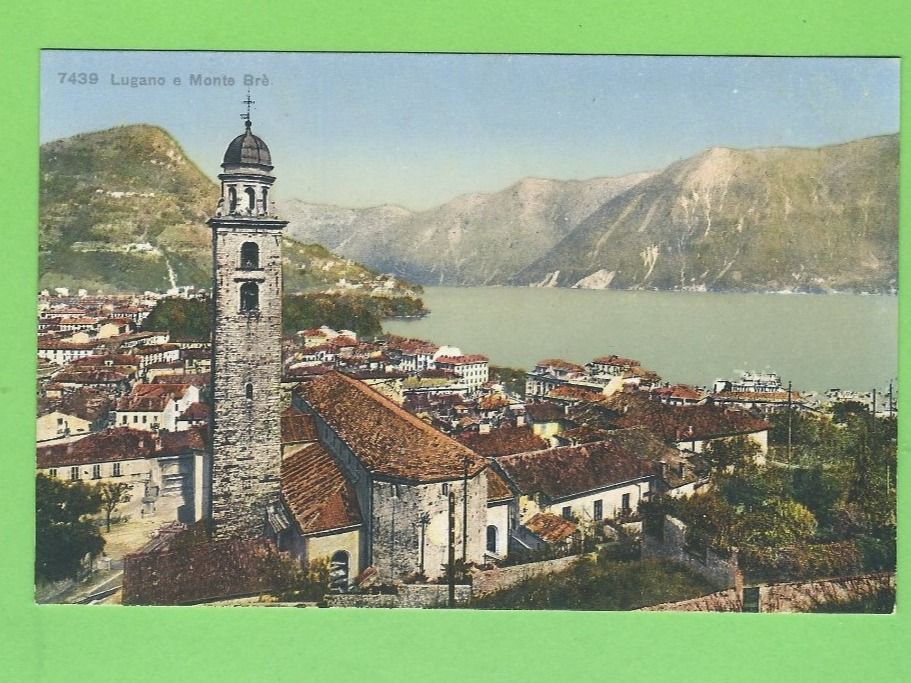 Cartoline postali: Lugano e  Monte Brè – Nuovo (secondo la descrizione) da Zürich venduto da t24_de