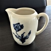 Langenthal Porzellan Krug Hafen 1962 Dekor blau 0.75 Lt
