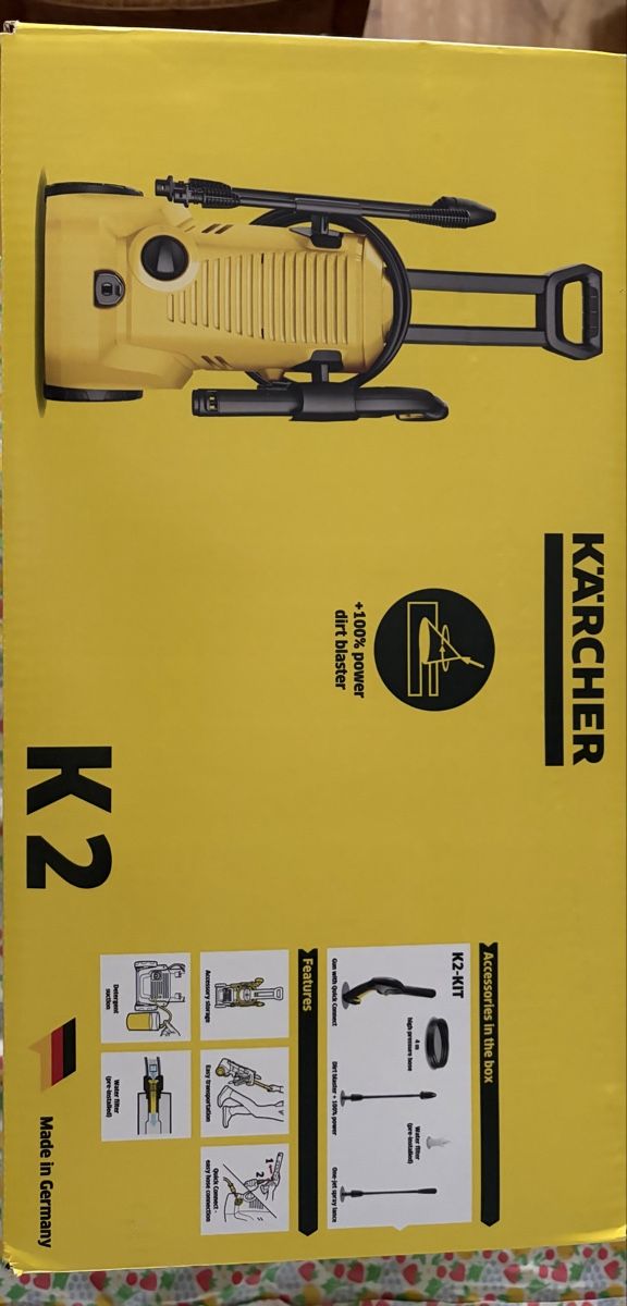 Kärcher Hochdruckreiniger: Kärcher K2 (ungeöffnet) – Neu und originalverpackt aus Basel von 737777 3