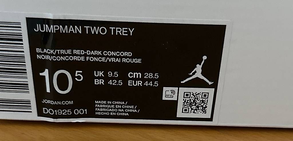 Scarpe da uomo: Jumpman two trey, grösse 44.5 – Usato da Rorschacherberg venduto da JBF17 1