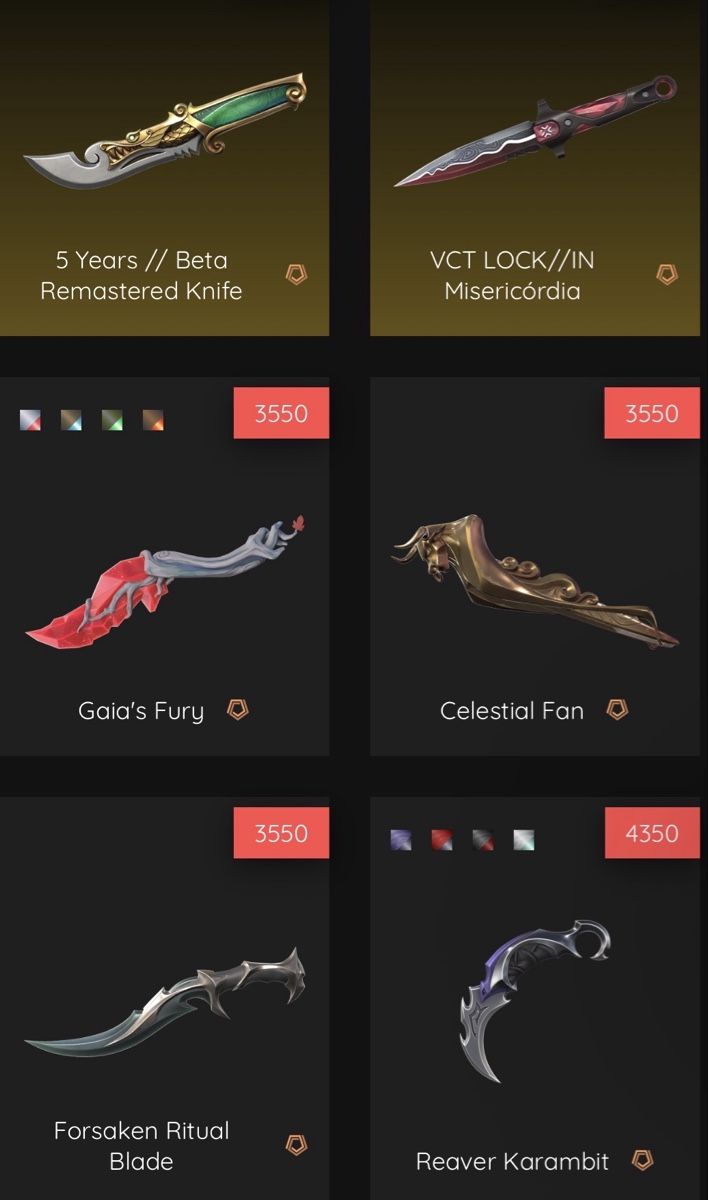 Giochi: Valorant Accounts - Rare Skins – Nuovo e nell'imballaggio originale da Hüttwilen venduto da aurelcyril
