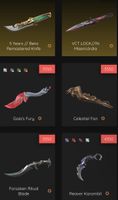Valorant Accounts - Rare Skins