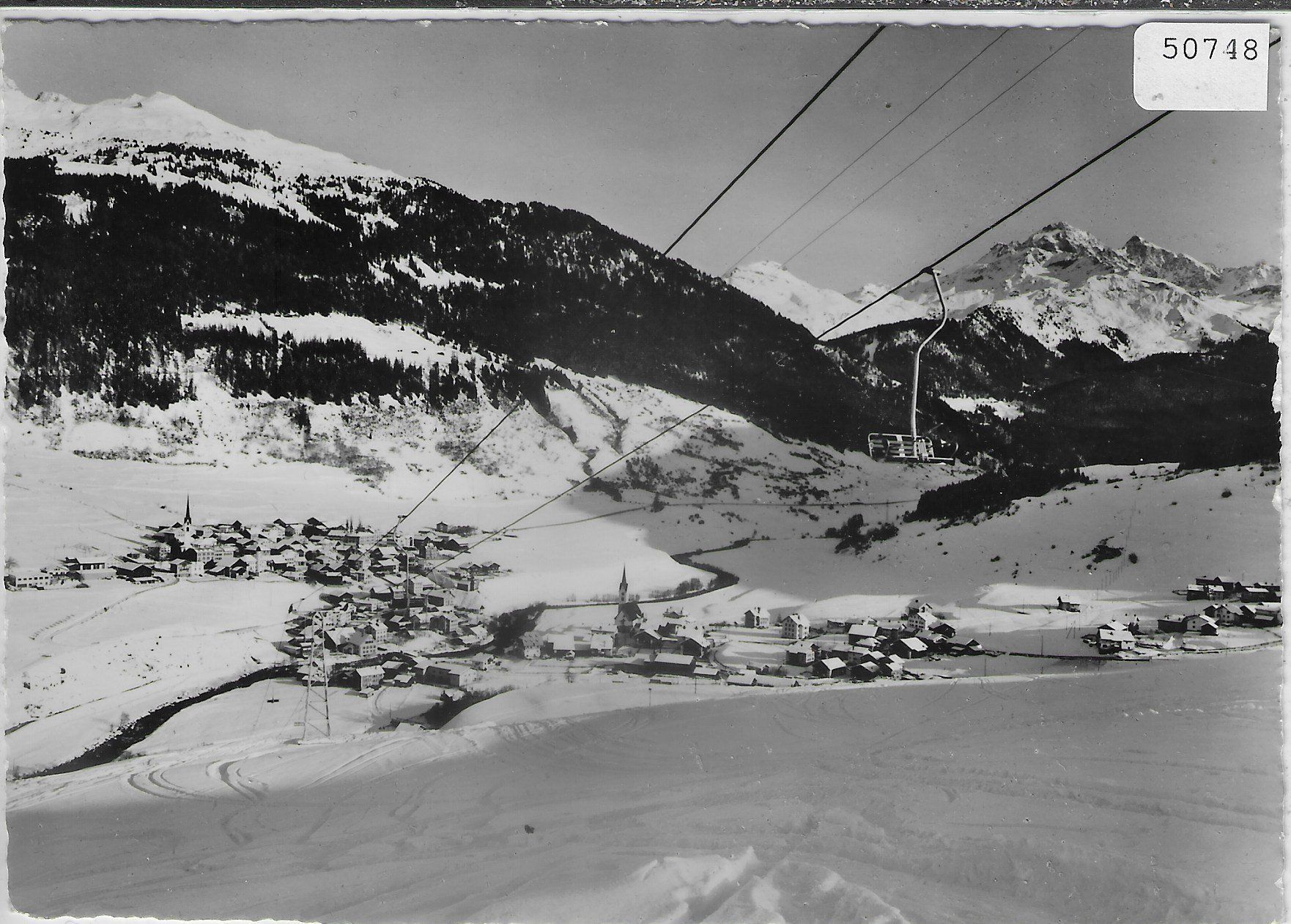 Cartoline postali: Wintersportplatz Savognin – Usato da Ettingen venduto da Kartenplanet