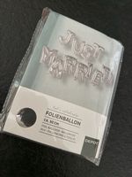 Folienballon Just Married Depot 30 cm neu in Verpackung