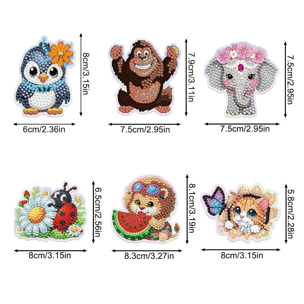 Kit bricolage: Diamant Malerei Sticker Set, Pinguine, DIY – Nuovo e nell'imballaggio originale da Romanshorn venduto da pfimex 5