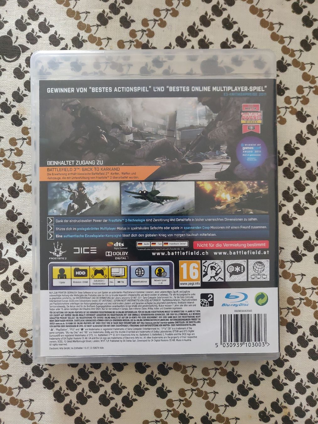 Giochi: battlefield 3 ps3 – Usato da Bellinzona venduto da SuisseElectronics 2