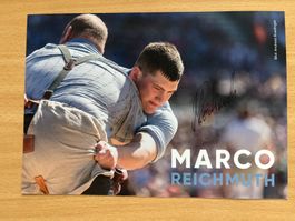 Marco Reichmuth - Autogrammkarte mit Original Unterschrift!