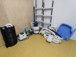 Poolzubehör Set für den Sommer Intex