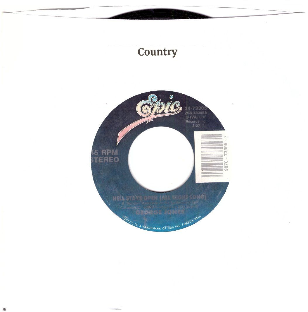 Vinyles: GEORGE JONES – D'occasion à Bassersdorf par house-of-vinyl