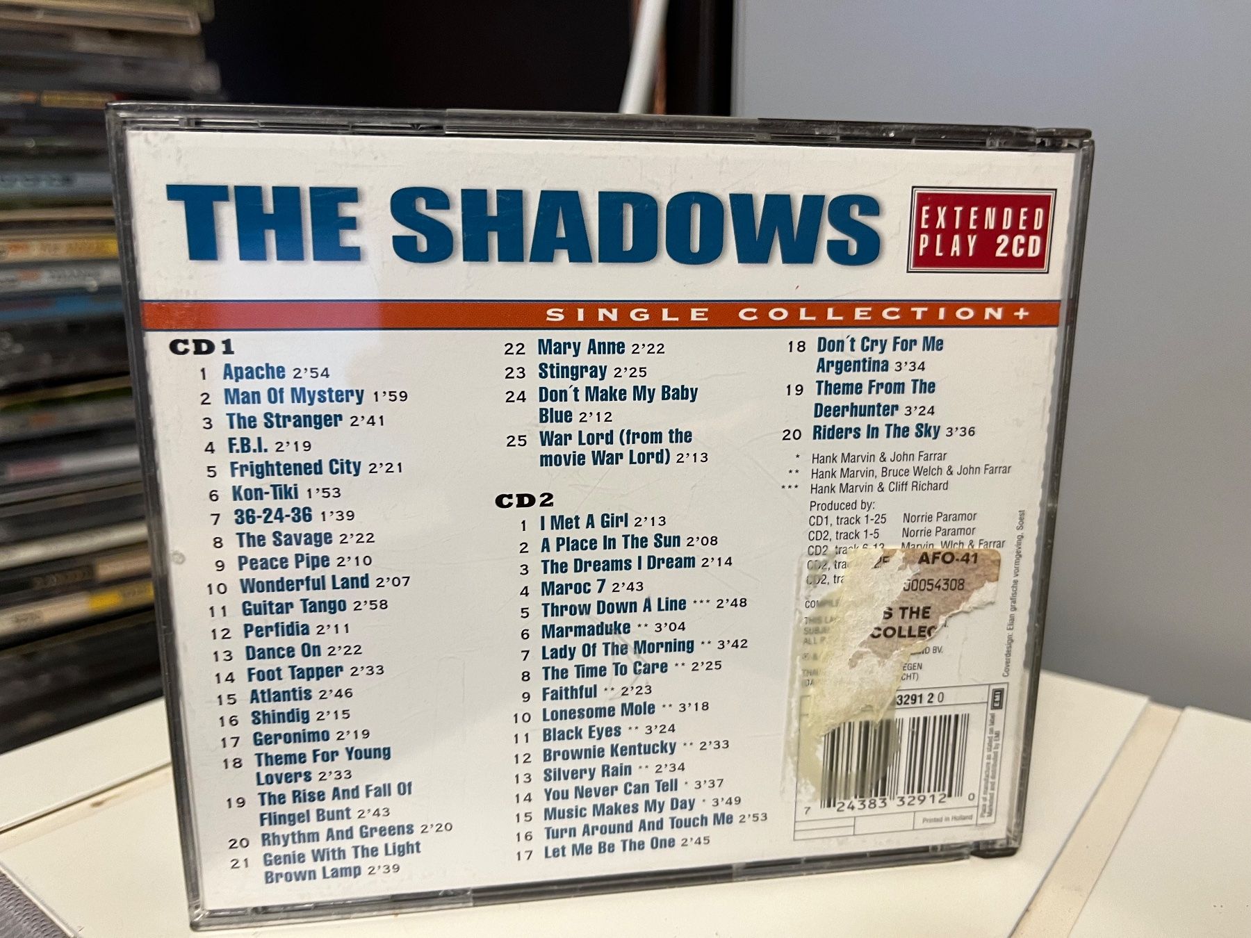 CD: The Shadows - Single Collection - HA11B – Usato da Küsnacht ZH venduto da swisssales.net 1