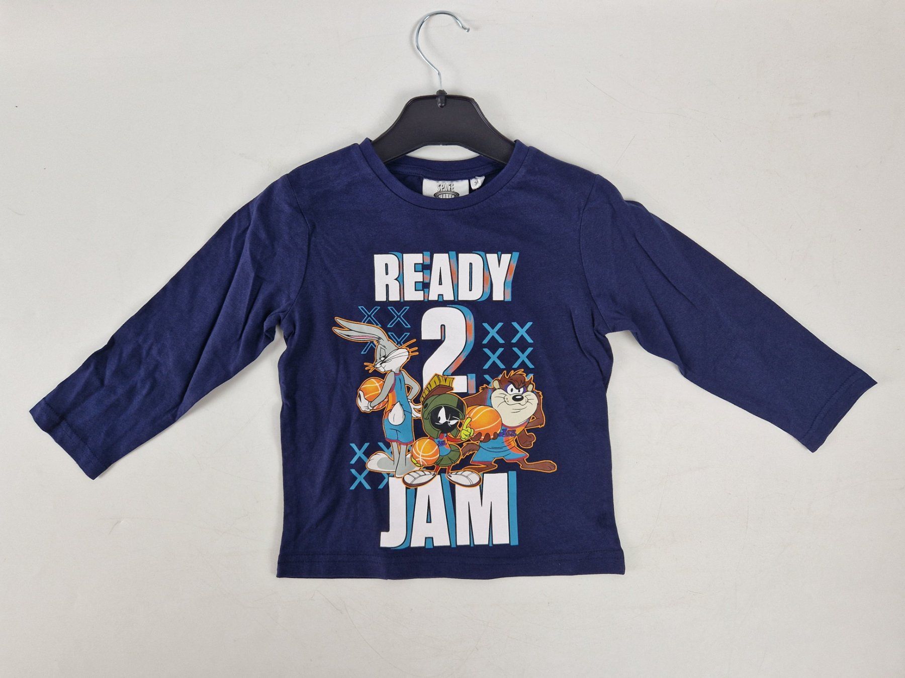 Chemises, T-shirts & Polos: SPACE JAM T-Shirt "Ready 2 Jam" navy, 3 J. – D'occasion à Muhen par Restwert_Muhen