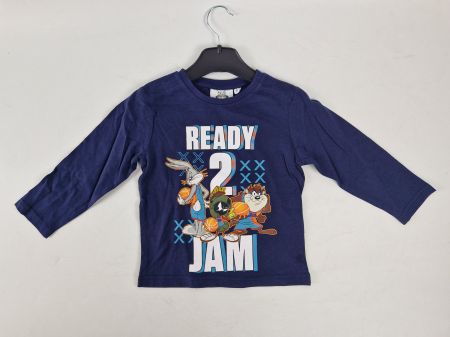 SPACE JAM T-Shirt "Ready 2 Jam" navy, 3 J.