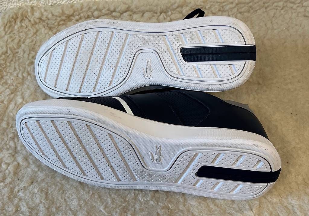 Scarpe da uomo: LACOSTE Sneakers dunkelblau Gr. 6.5/40 – Usato da Basel venduto da Findus78 2