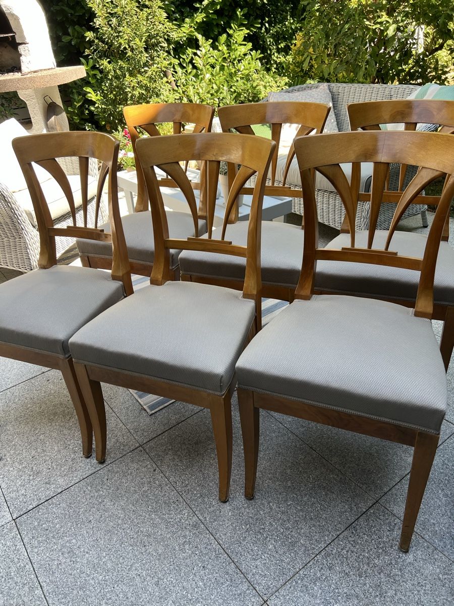 Chaises: 6 antike Biedermeier Stühle – D'occasion à Ostermundigen par mapa9 1