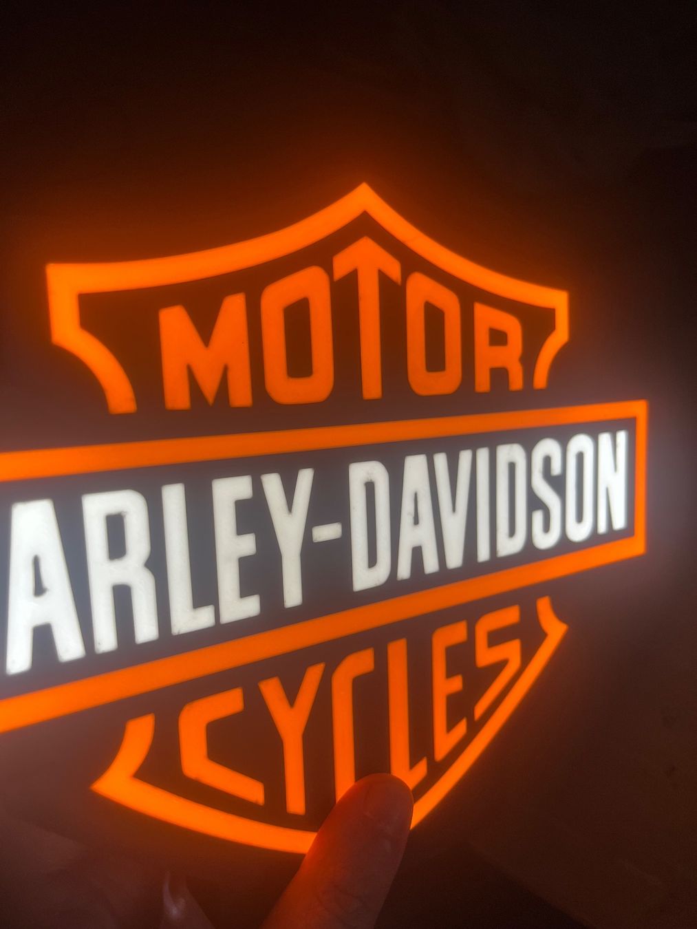 Lampade: Lampe décoration LightBox Harley Davidson – Nuovo (secondo la descrizione) da Noville venduto da Berlusconi55 1