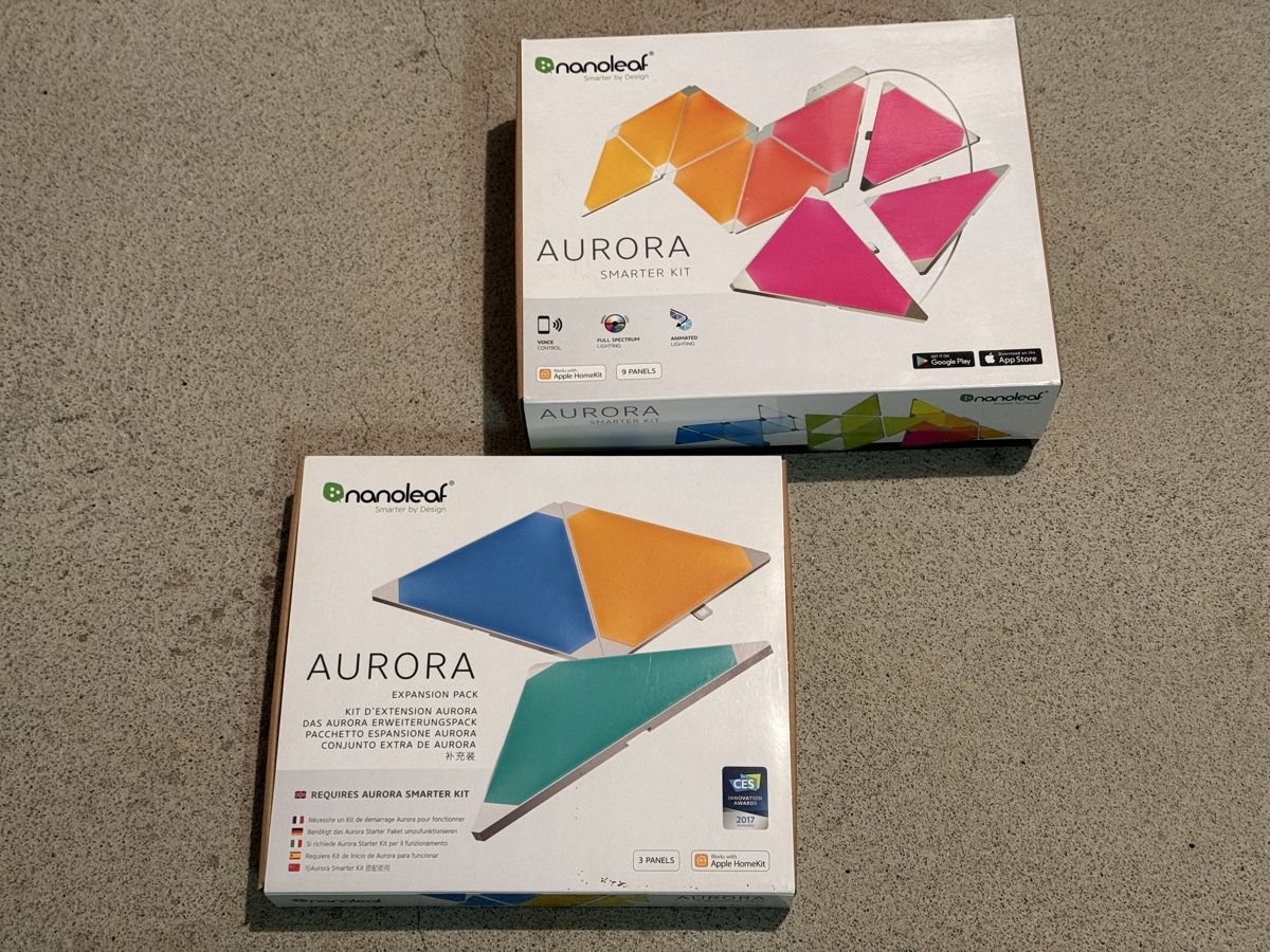 Nanoleaf Lampade: Nanoleaf Aurora 12er Set – Usato da Frieswil venduto da papagei9