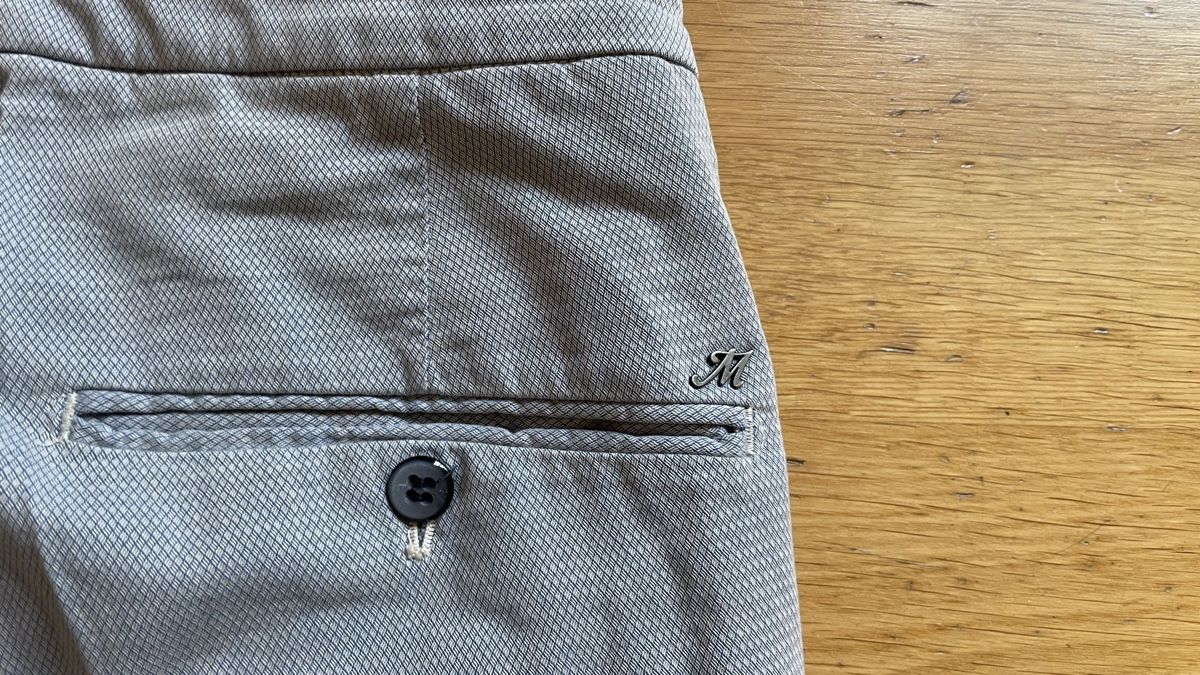 Pantaloni: Mason's Hose, Top Zustand, Gr. 33, hellgrau, Baumwolle – Usato da Bern venduto da gelbepunkte 4