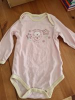 Baby-Body langarm Gr. 74/80, 6-12 Monate, rosa