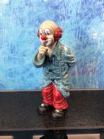 Grosser Gilde Clown Sammelfigur Zirkus Shabbydeko Clownfigur