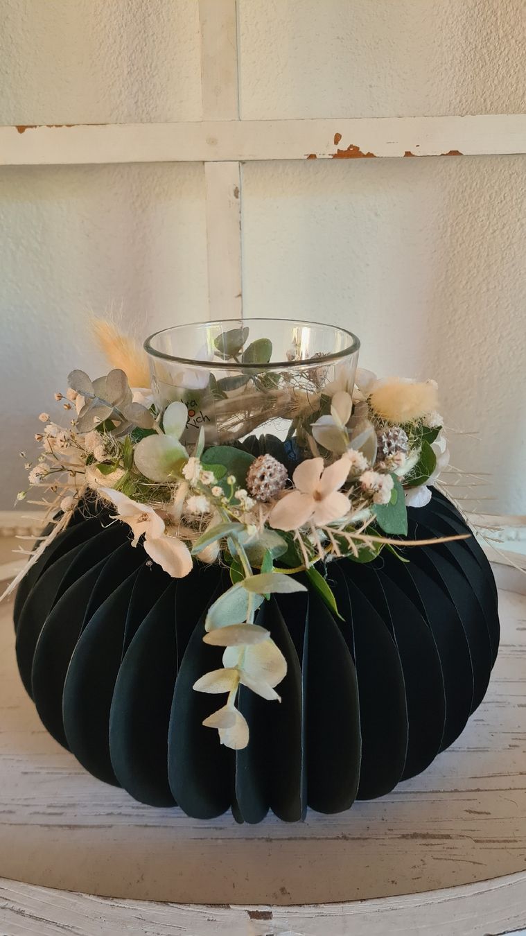 Alle Dekorationen: Shabby- chic Teelichtkranz edel 20cm – Neu und originalverpackt aus Böttstein von decodor-angi 2