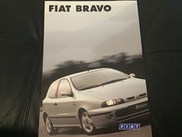 Fiat Bravo Faltprospekt 8 Seiten Februar 1997