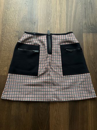 Missoni Rock Gr. 46 Prince de Galles karo schwarz-rot-weiss 