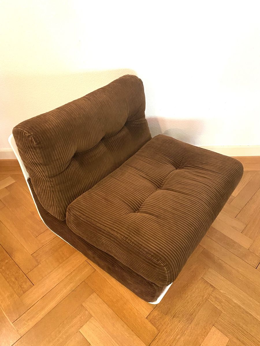 Sedie a sdraio: Design Sessel Chair Samt – Usato da Olten venduto da sportwelt 3