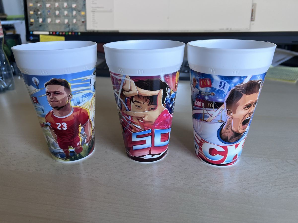 Mc Donald's Gläser: McDonald‘s Becher – Neu (gemäss Beschreibung) aus Büron von the_k2dl