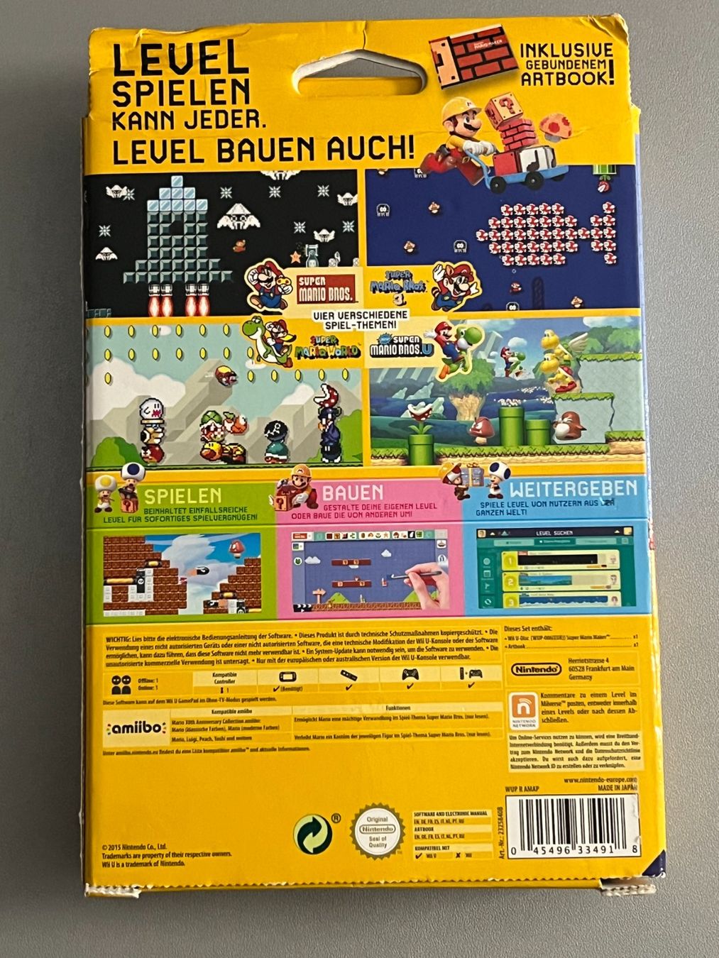 Nintendo Spiele: Super Mario Maker Wii U Nintendo (See Description) – Gebraucht aus Rivera von poweradem05 1