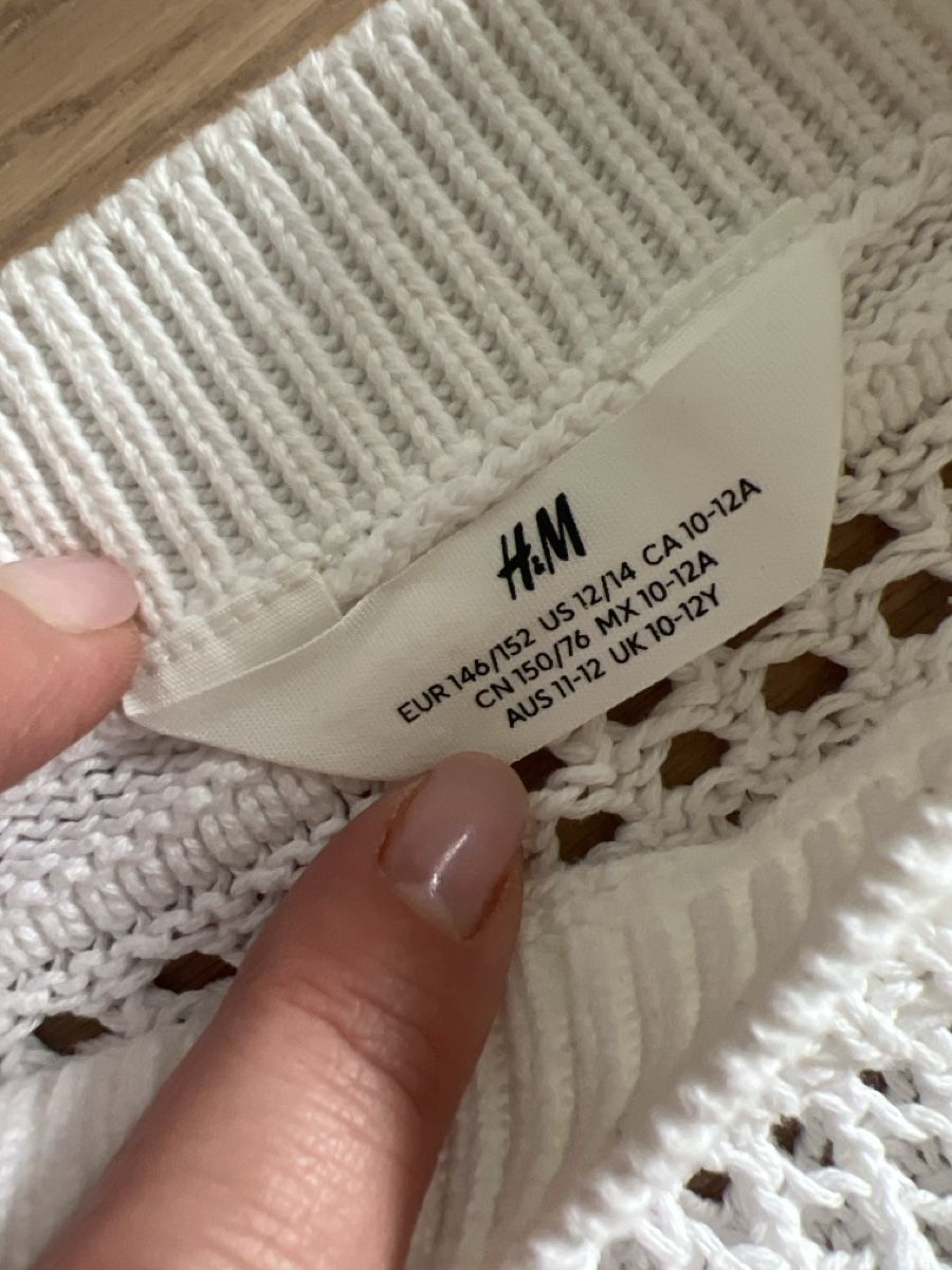 H&M Maglioni & Felpe: H&M Strickpullover, weiss, Grösse 146/152, Top Zustand! – Nuovo (secondo la descrizione) da Horw venduto da Lela_01 2