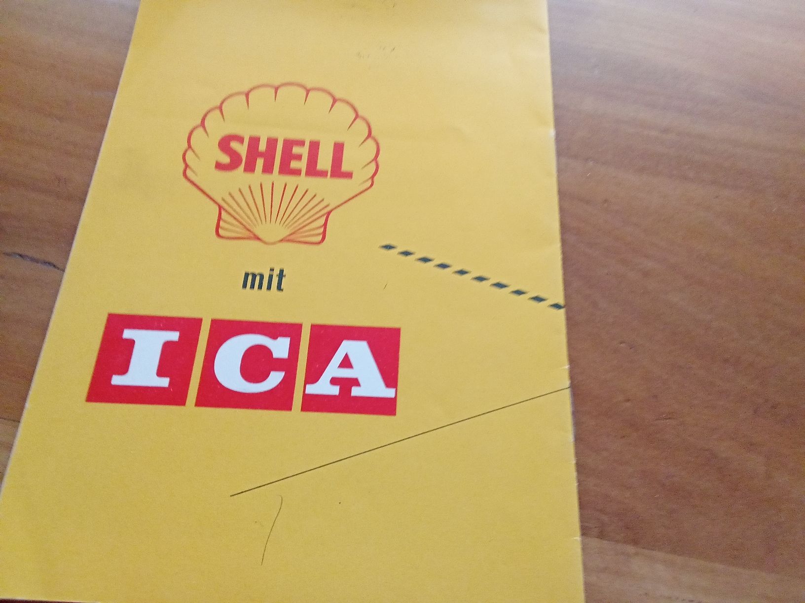 Shell Documenti:  PROSPEKT: ALTE SHELL REKLAME – Usato da Muri BE venduto da Alk 1